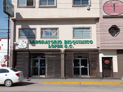 Dirección, horario, teléfono y opiniones de Laboratorio Bio-Químico López S.C. en Nogales