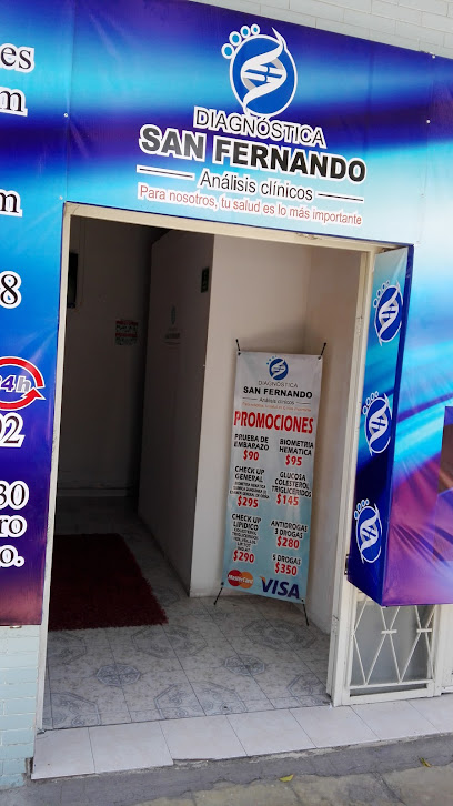 Dirección, horario, teléfono y opiniones de Laboratorio Diagnostica San Fernando en Gómez Palacio