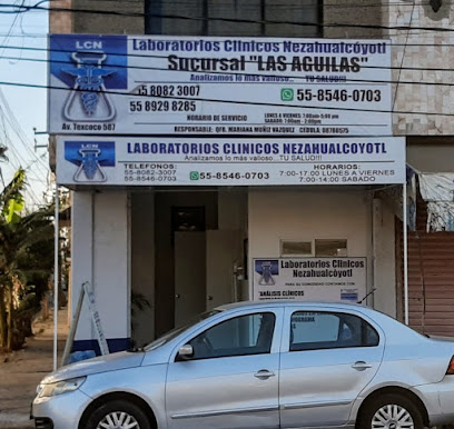 Dirección, horario, teléfono y opiniones de Laboratorio Clínico Nezahualcóyotl Las Águilas en Nezahualcóyotl