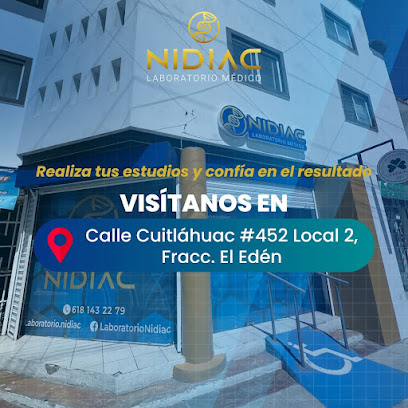 Dirección, horario, teléfono y opiniones de Laboratorio Nidiac en Durango