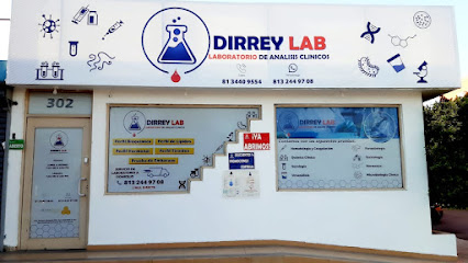 Dirección, horario, teléfono y opiniones de Dirrey Lab - Laboratorio de Analisis Clinicos Sendero en San Nicolás de los Garza