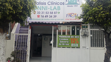 Dirección, horario, teléfono y opiniones de Laboratorio de Análisis Clínicos Unnilab en Guadalajara