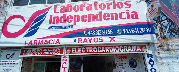 Dirección, horario, teléfono y opiniones de Laboratorios Independencia Pipila en Morelia
