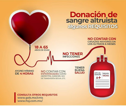 Dirección, horario, teléfono y opiniones de Banco de Sangre y Laboratorio Clínico Santiago en San Juan del Río