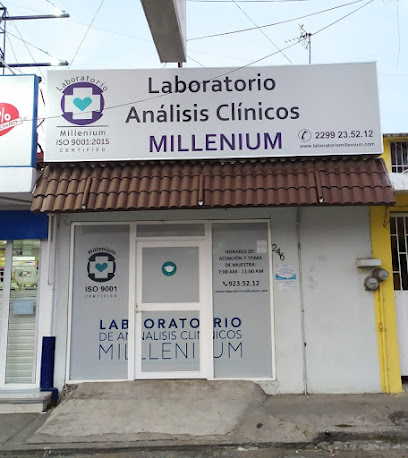 Dirección, horario, teléfono y opiniones de Laboratorio Millenium Suc. Coyol en Veracruz