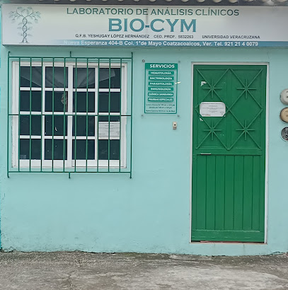 Dirección, horario, teléfono y opiniones de Laboratorio de Análisis Clínicos Bio-Cym en Coatzacoalcos